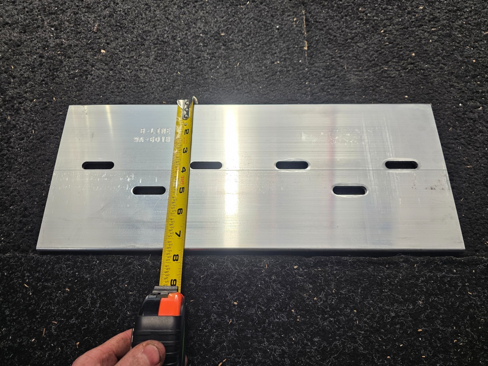 Eaton B-Line Series 9A-6018SS6 Heavy Duty Expansion Splice Plate For S8A