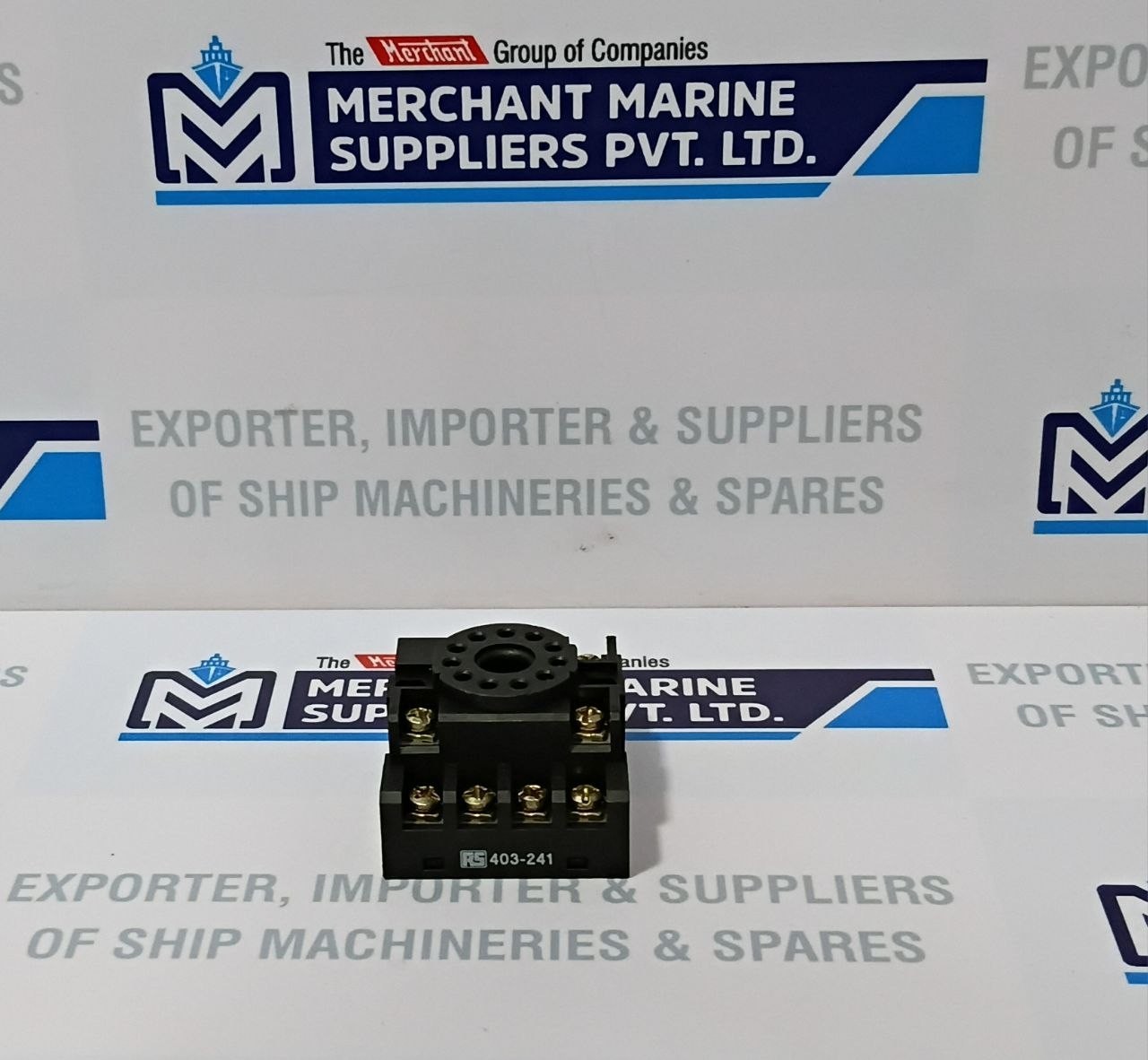 RS 403-241 11 Pin Relay Socket Base