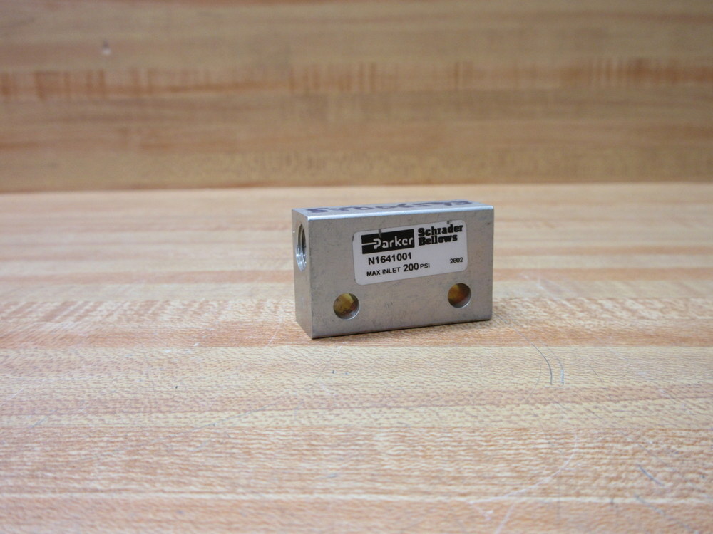 Schrader Bellows N164-1001 Parker Selector Valve N1641001