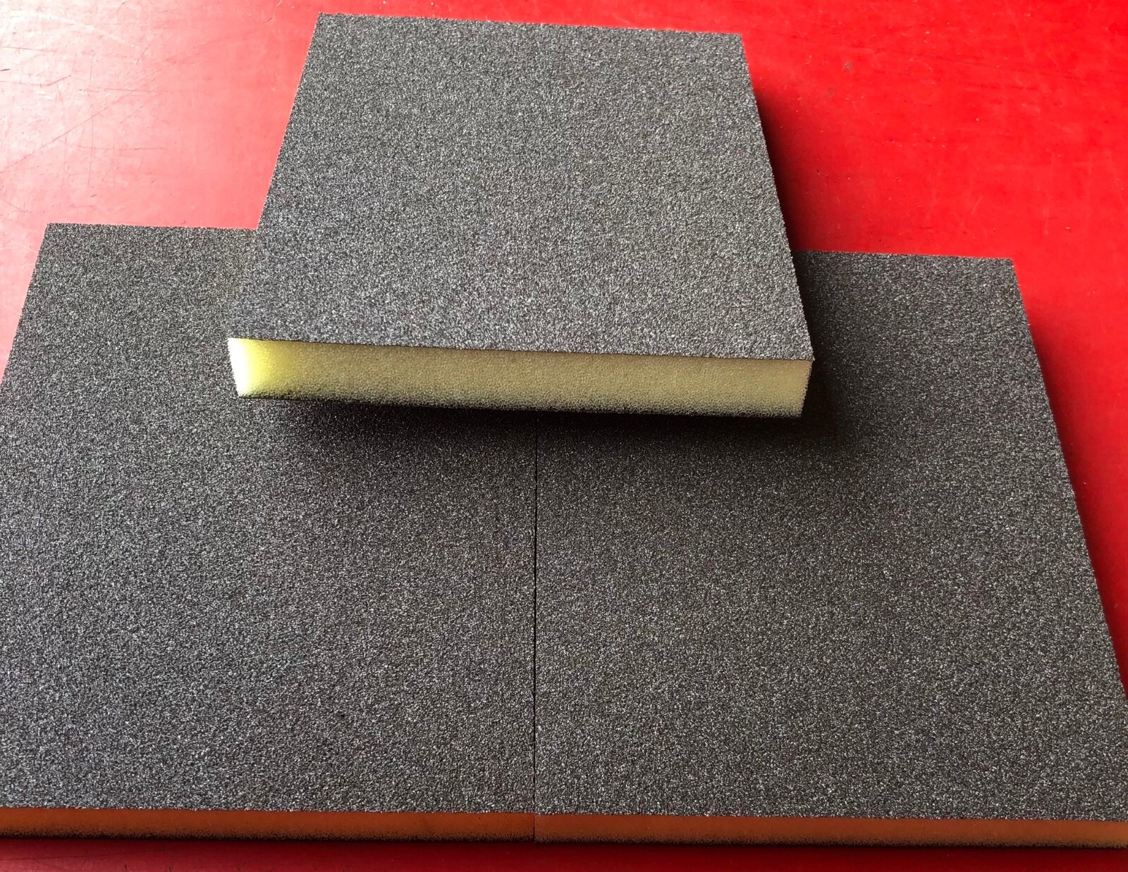 (3) 3M 51066 WOODWORKING SANDING SPONGE 3-3/4″ WIDE x 4-3/4″ LONG x 1/2″ THICK