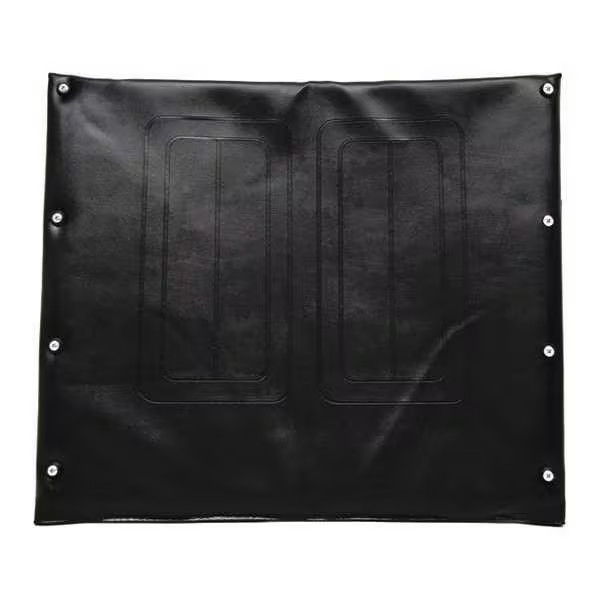 Alco Vinyl Back Upholstery,18″ W,8 Hole,Black 763-A3 Alco 763-A3 Vinyl
