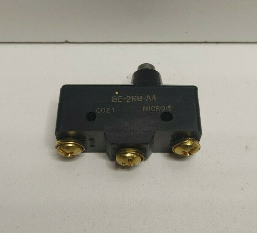 NEW OLD STOCK! MICRO-SWITCH 25A 250V TOP PLUNGER LIMIT SWITCH BE-2RB-A4