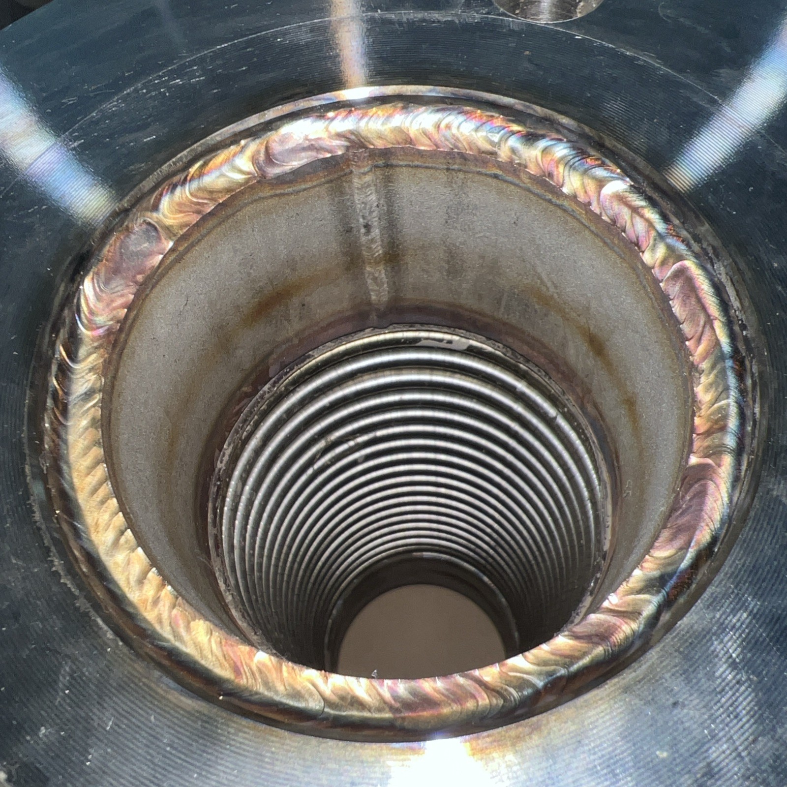 Flanged Stainless Braided Flex Hose Pipe Expansion Joint Indexable 3″ ID x 12″ L