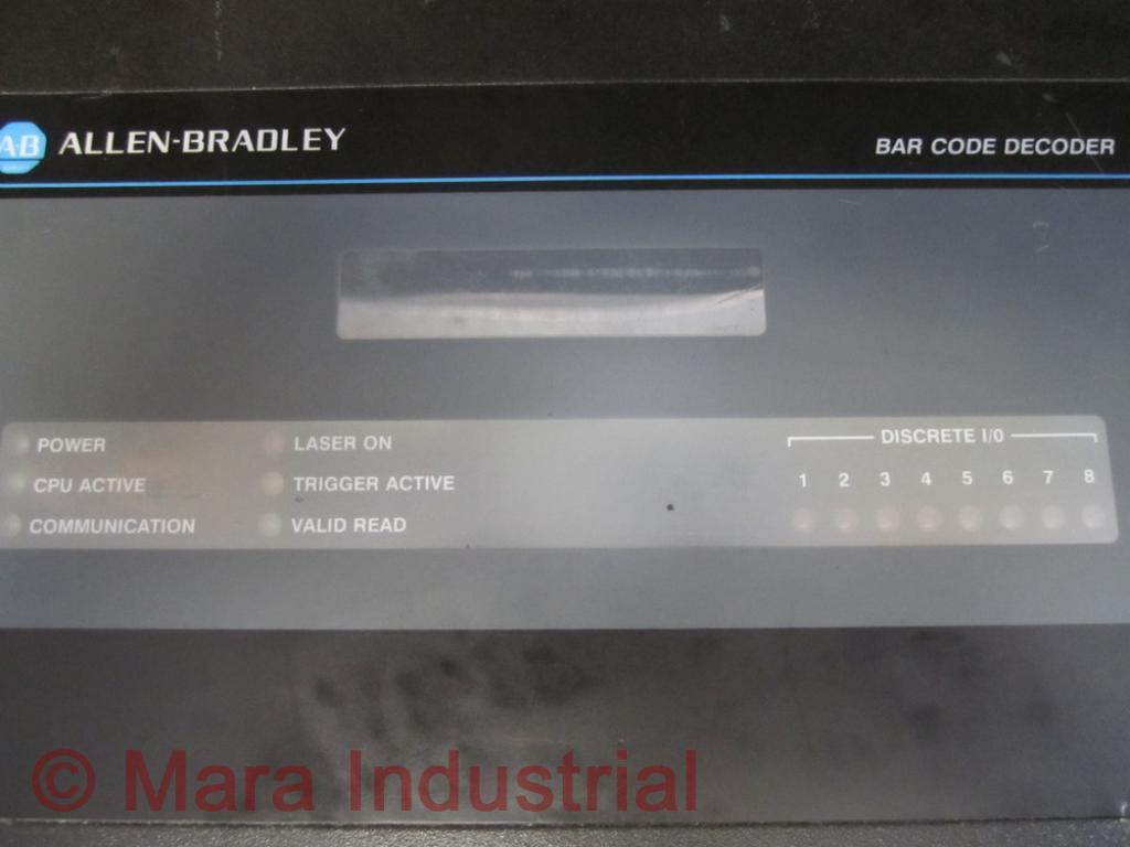 Allen Bradley 2755-DS1A Barcode Decoder