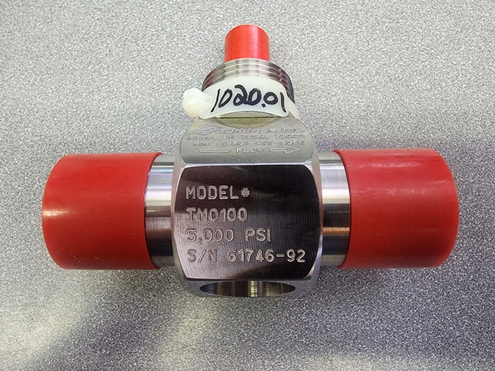 Turbines Inc USA 1″ NPT 5-50 GPM 316SS TM0100 Liquid Turbine Meter