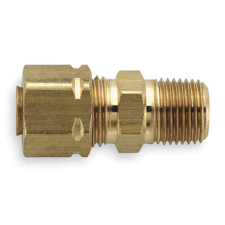 Parker 68Ca-2-2 1/8″ Compression X Mnpt Brass Connector 25Pk