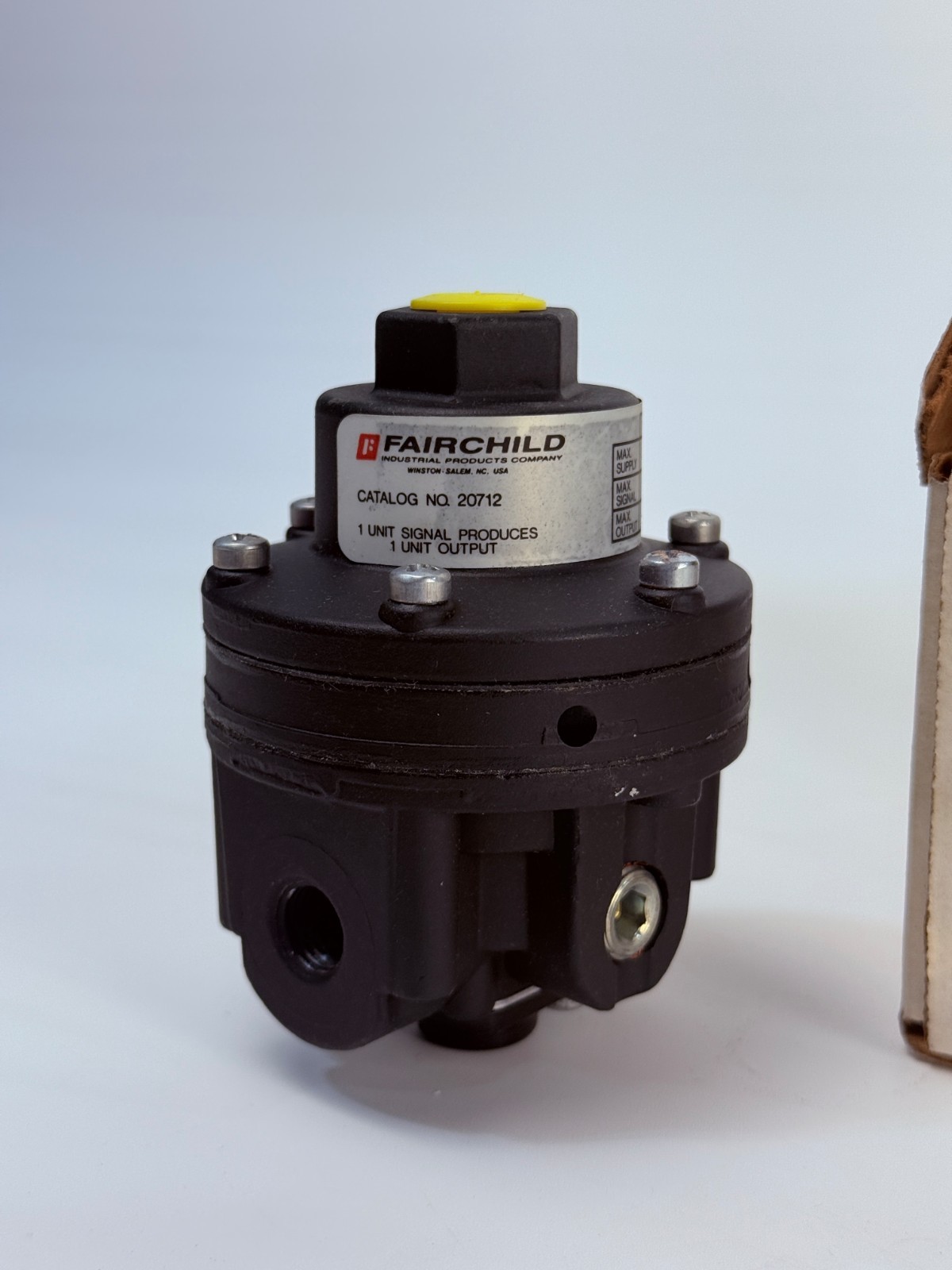 Fairchild 20712 Model 20 Volume Booster 250 PSI 1/4″ NPT Pneumatic NEW