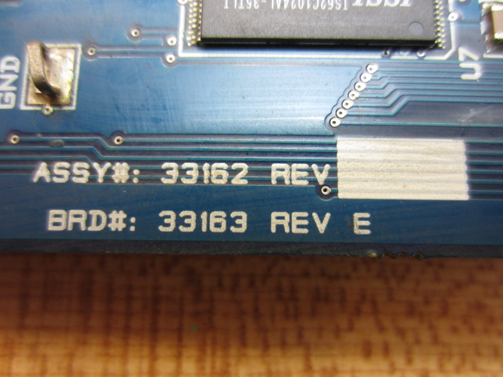 Part 33162 Circuit Board 33163 Blue Board