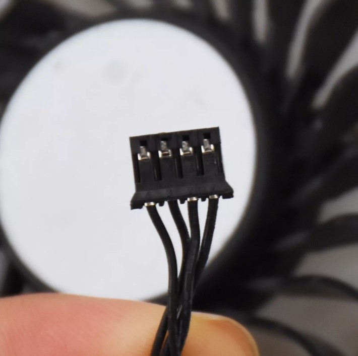 Cooling Fan BAZA0714B2U for AVC P4000 8GB Graphics Card CPU Cooler 4pin 6416