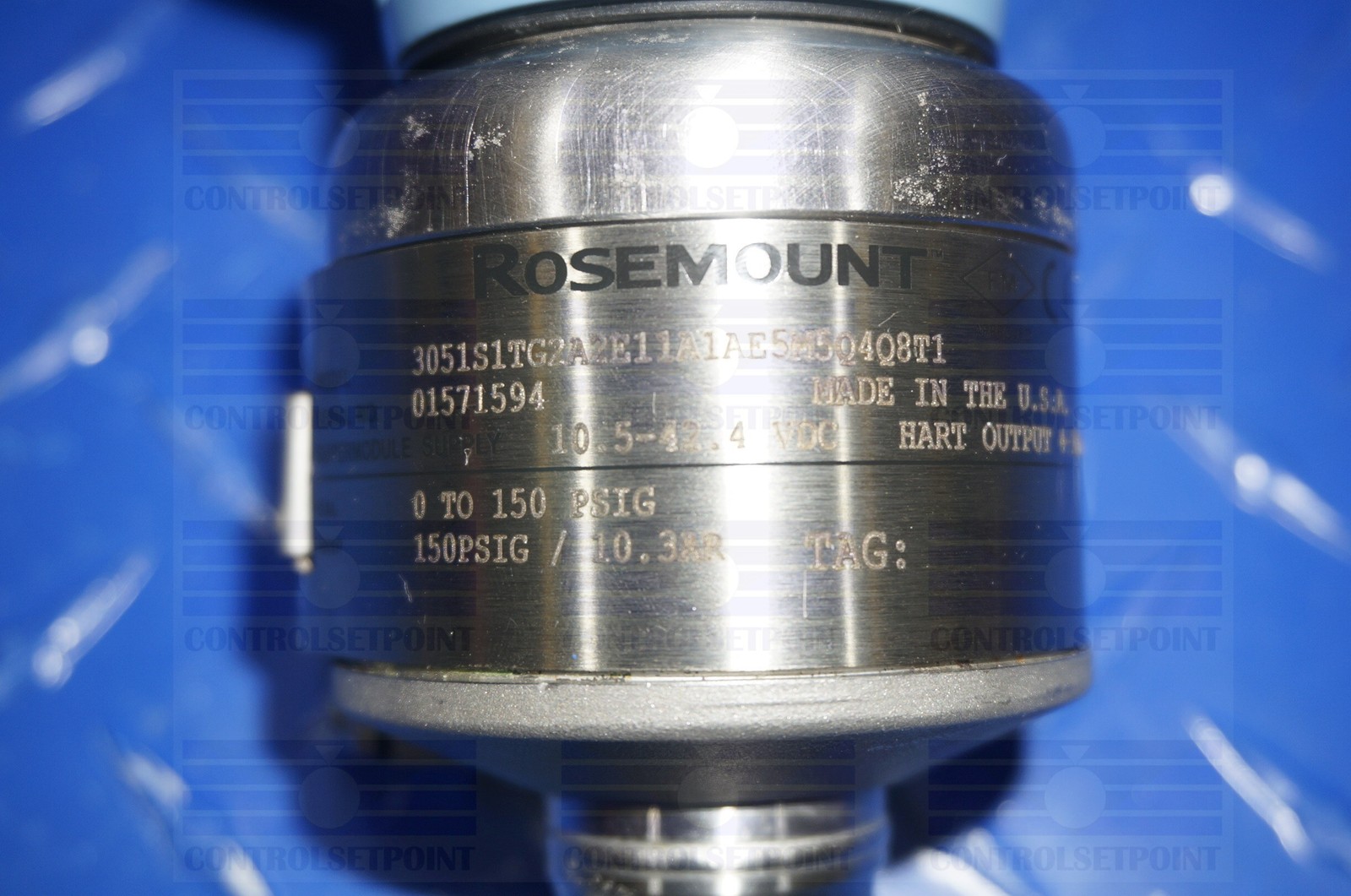 EMERSON ROSEMOUNT 3051S1TG2A2E11A1AE5M5Q4Q8T1 PRESS TRANS 3051S1TG2 ID71594