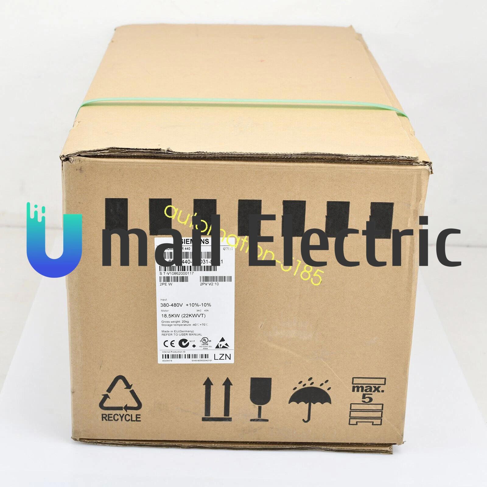 New SIEMENS In Box 6SE6440-2UE17-5CA1 6SE6 440-2UE17-5CA1 Fedex or DHL