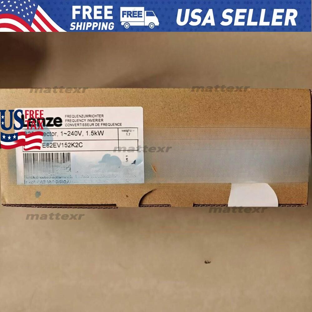 US Free TAX 1PC NEW LENZE E82EV152K2C E82EV152K-2C LENZE FREQUENCY INVERTER
