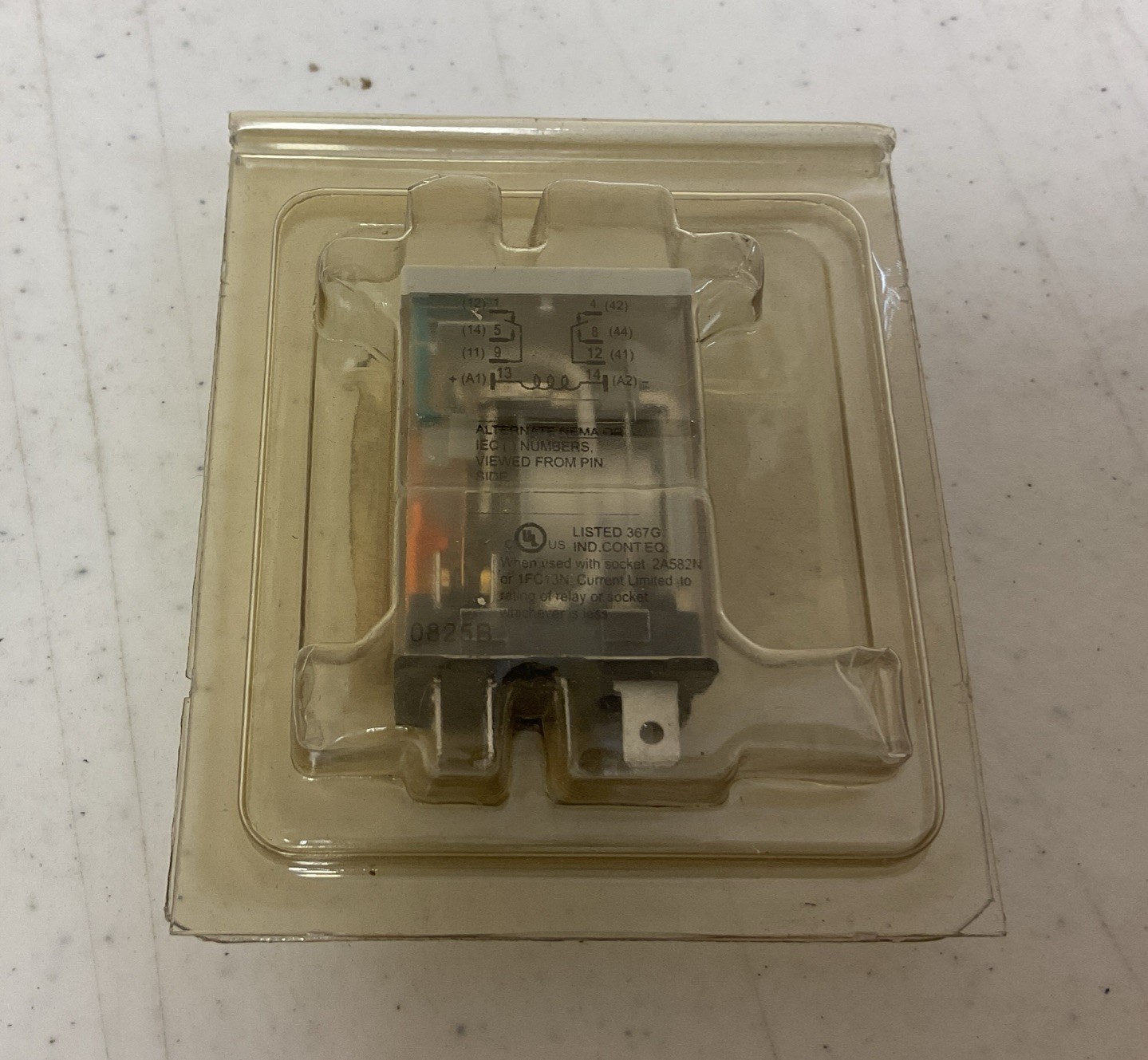 NEW DAYTON 5YR20N DPDT 15 AMP 24VDC RELAY, FREE SHIPPING