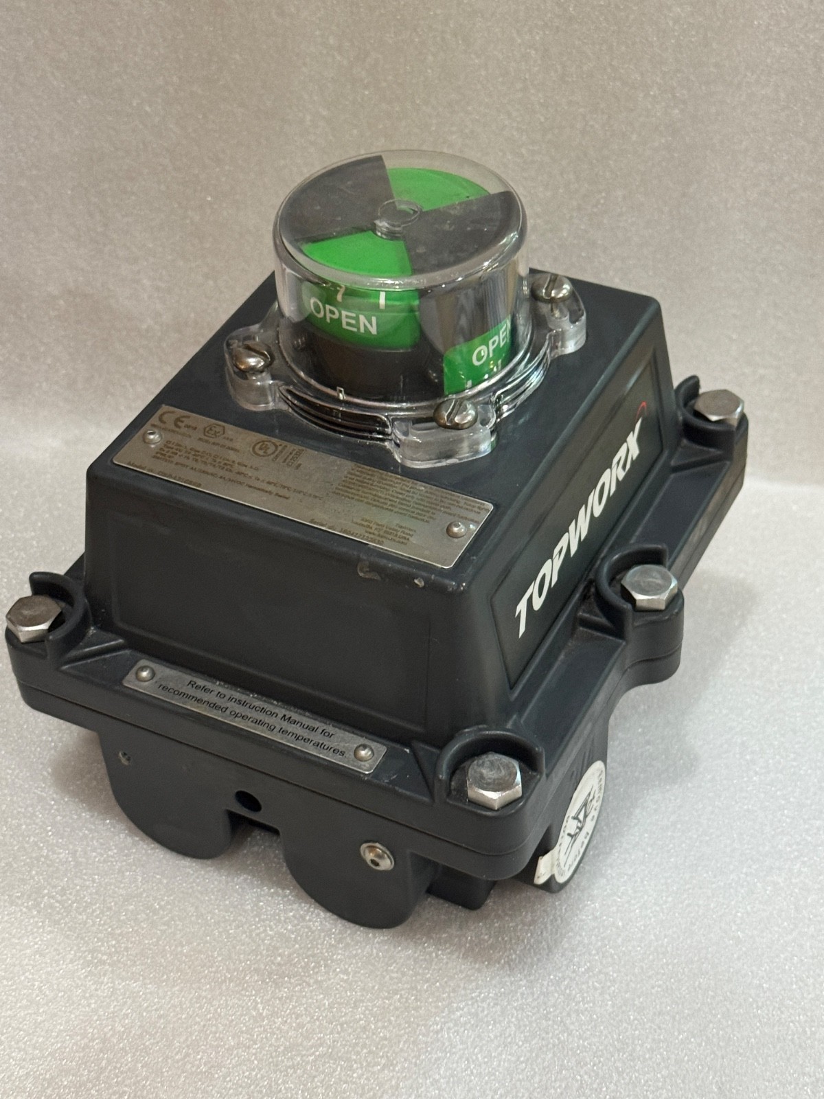 TOPWORX DXP-L21GSEB DXP SERIES Discrete Valve Controller – SPDT GO Switches