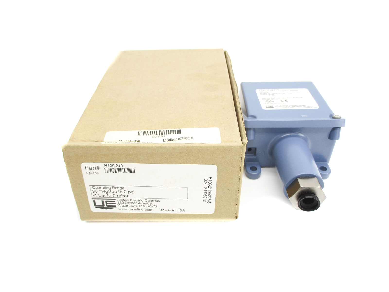 UNITED ELECTRIC H100-218 30PSI NSMP