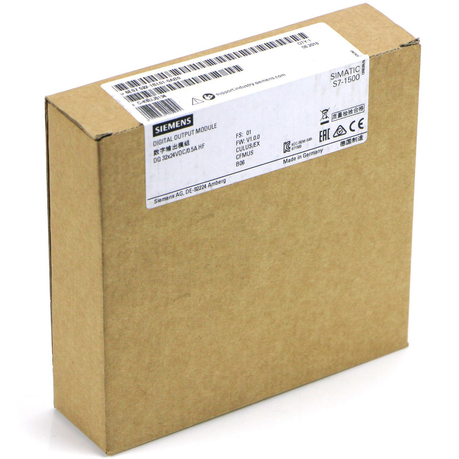 New In Box SIEMENS 6ES7522-1BL01-0AB0 6ES7 522-1BL01-0AB0 Digital Output Module