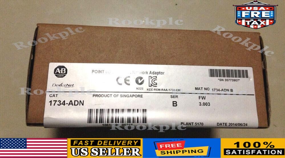 1PC NEW Allen-Bradley 1734-ADN POINT I/O DeviceNet Network Adaptor