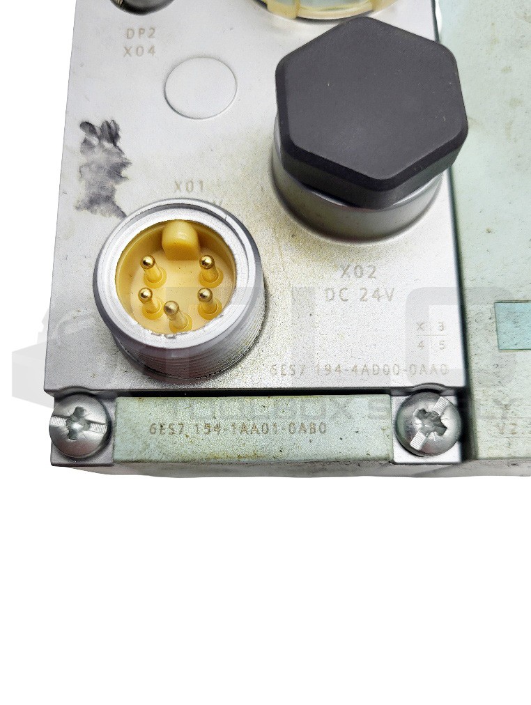 SIEMENS 6ES7-194-4AD00-0AA0 CONNECTING MODULE W/ 6ES7-154-1AA01-0AB0
