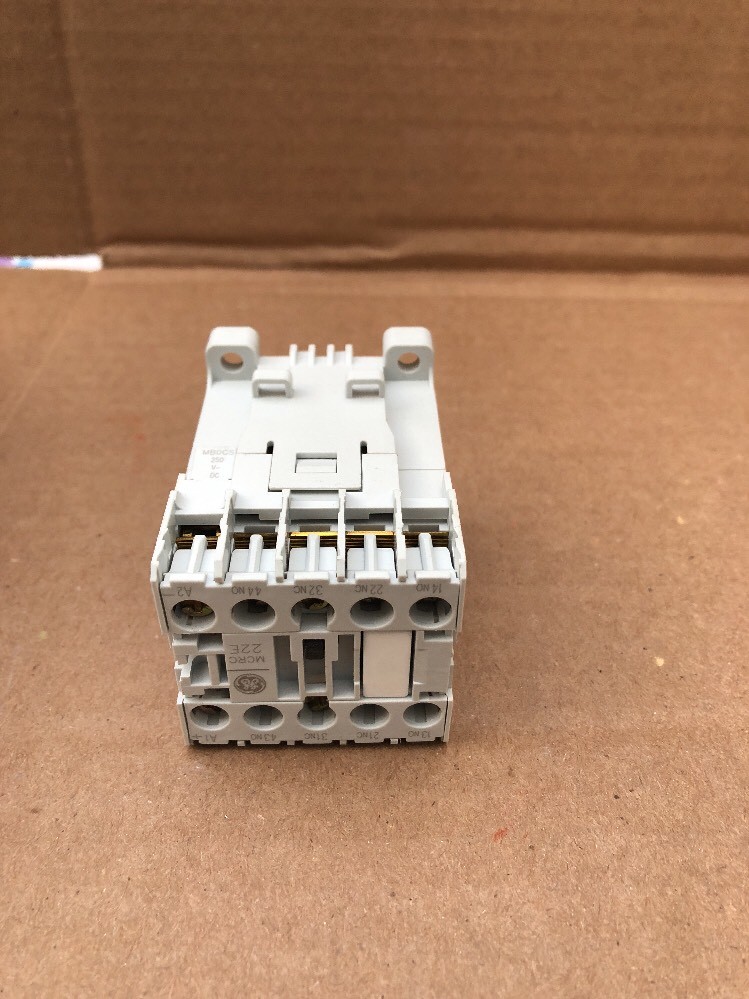 MINI CONTROL GE RELAY 2NO/2NC 250V DC COILSTD TERM Auxiliary #B-16