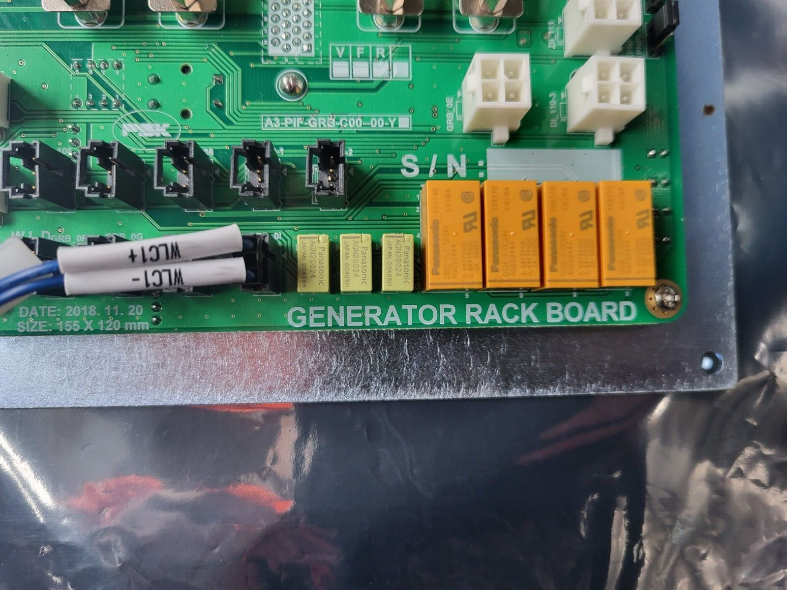 PSK INC A3-PIF-GRB-C00-00-Y GENERATOR RACK BOARD (R2S12.5B3)