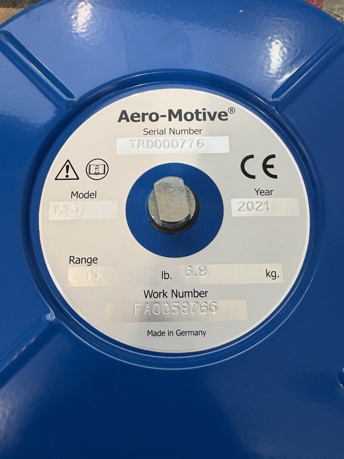 1301760004 Aero-Motive Torque Reel 1515T 15lbs 6.8kg 15 Feets Tool Balancer