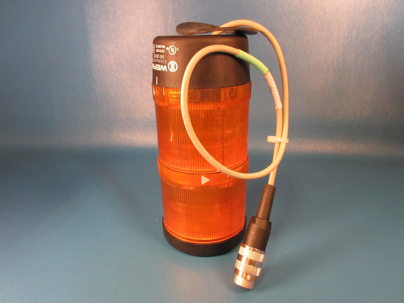 WERMA 975 840 00, IP54, AMBER SIGNALING LIGHT, LASER WARNING LIGHT, 0768625