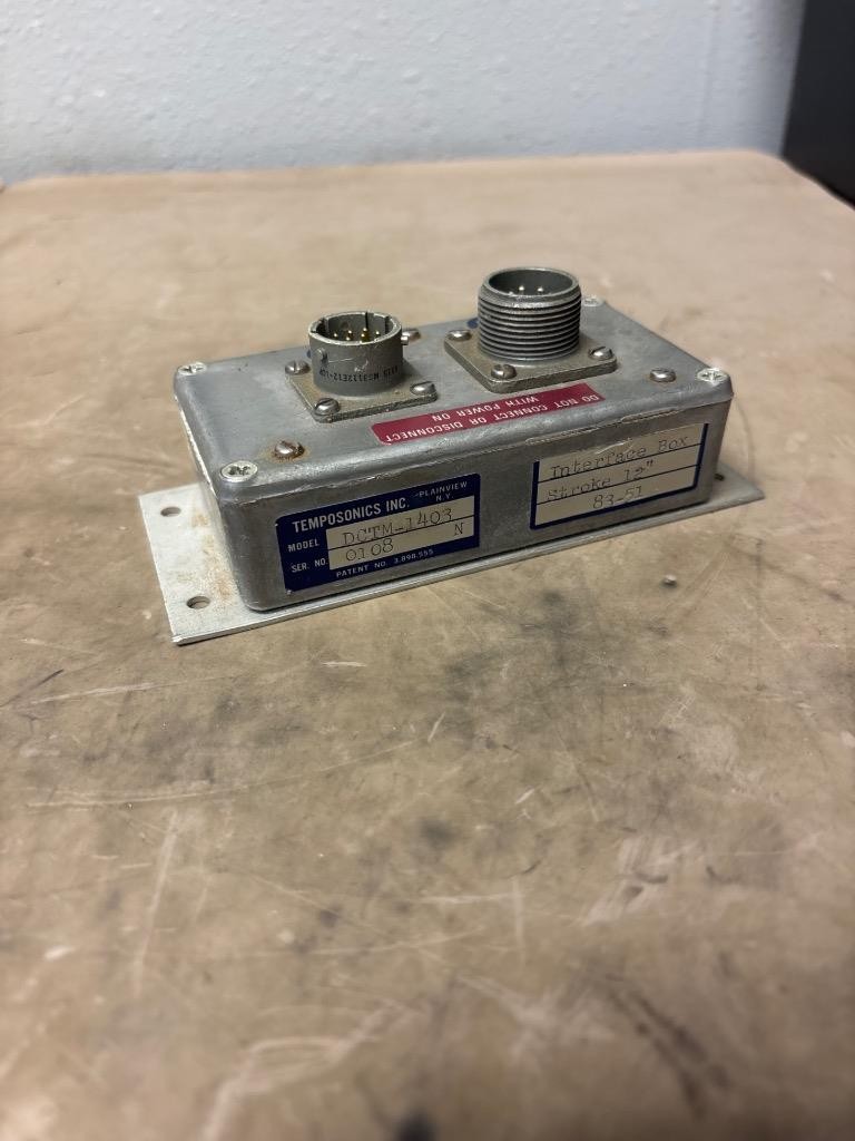 Temposonics Interface Box Model DCTM – 1403 Ser. 0108