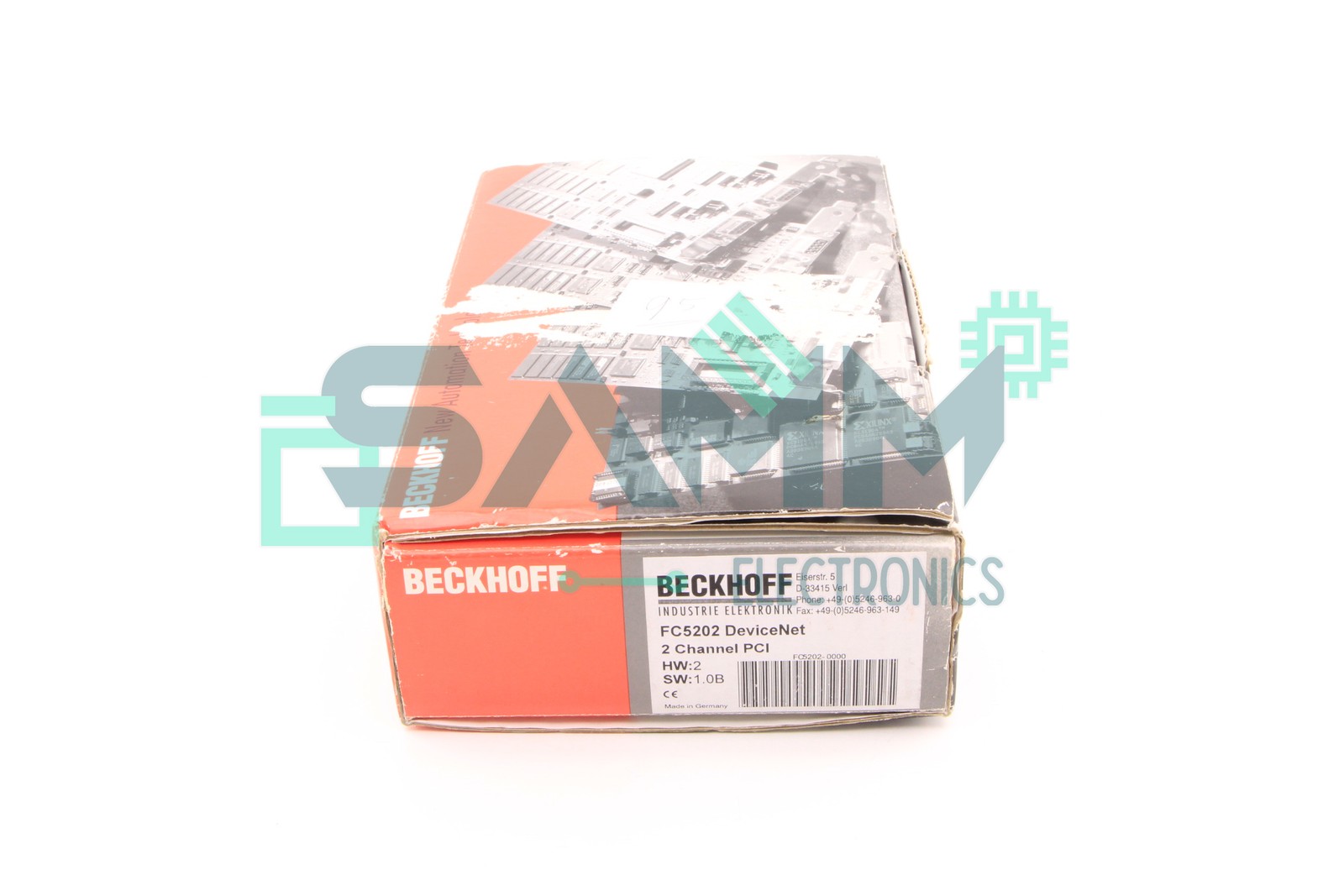 BECKHOFF FC5202-0000 DEVICENET 2 CHANNEL PCI New