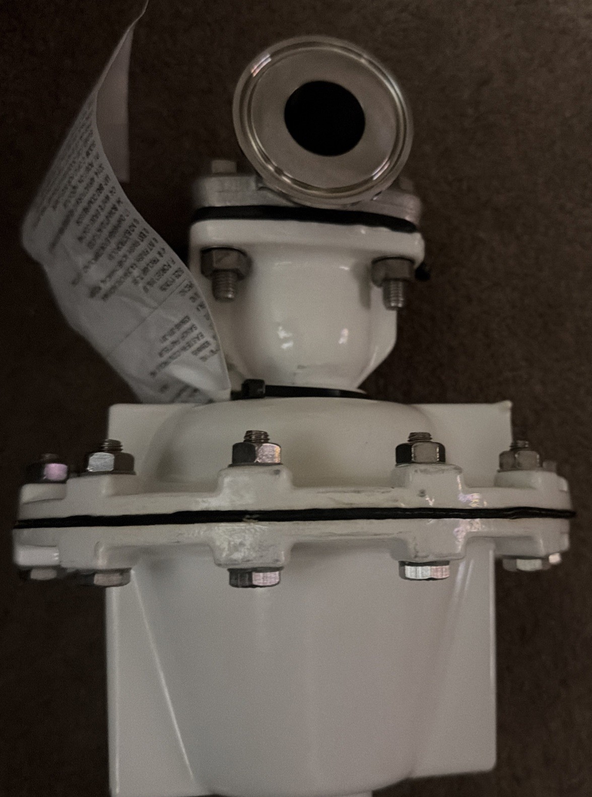 ITT 1-F-419-6-0-0-17-34–C4-M7-3214-P1-SQDB-PUREFLO 85psi -1” Diaphragm Valve