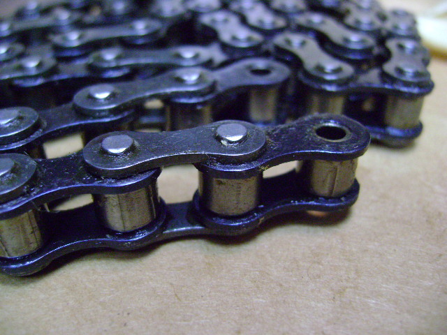 MORSE & LYNX ROLLER CHAIN SEE PHOTOS 38″ 41 RIV1/2″ , 80″ 35-1