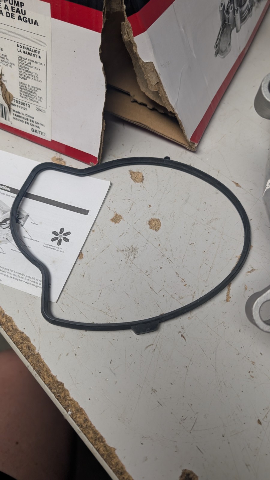 Gates 43263 Water Pump – will be shipped OUT of the original box