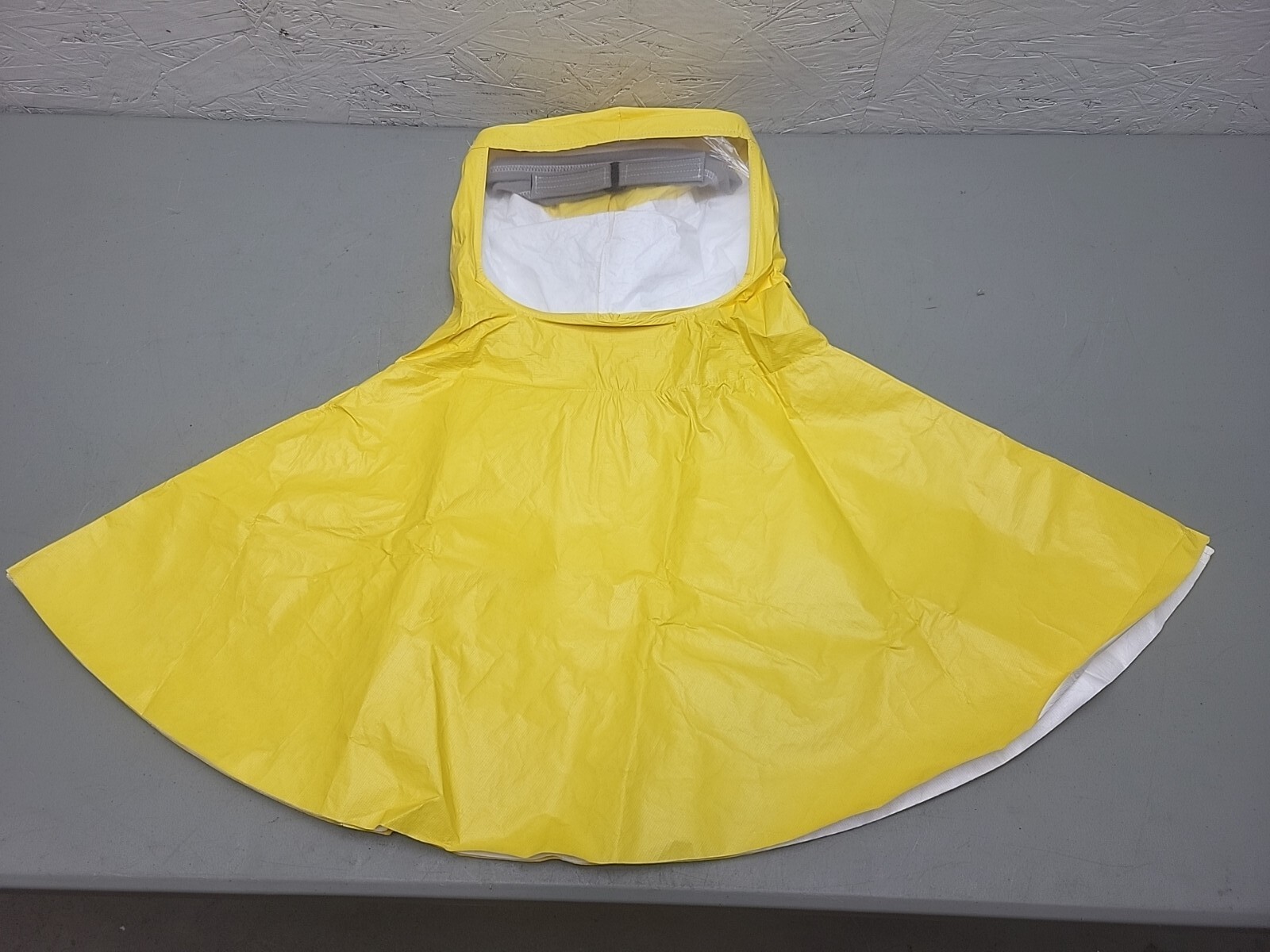 5 Pack Tychem AirBoss Loose Fitting PAPR Hood W/ Cape FlexAir PAPR System Yellow