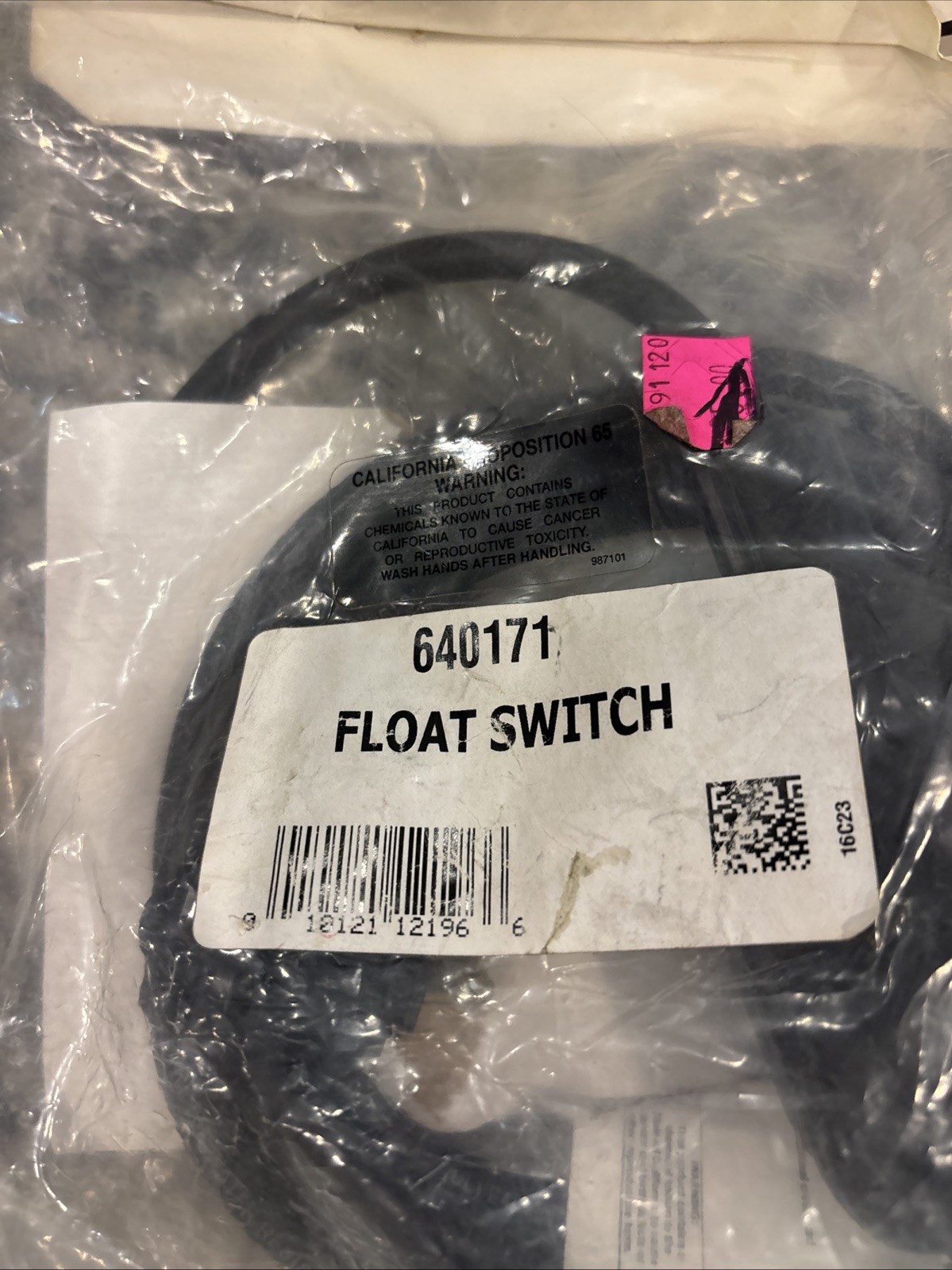 Red Lion 640171 Switch/Interruptr 10’ Piggyback Float Switch New Free Shipping