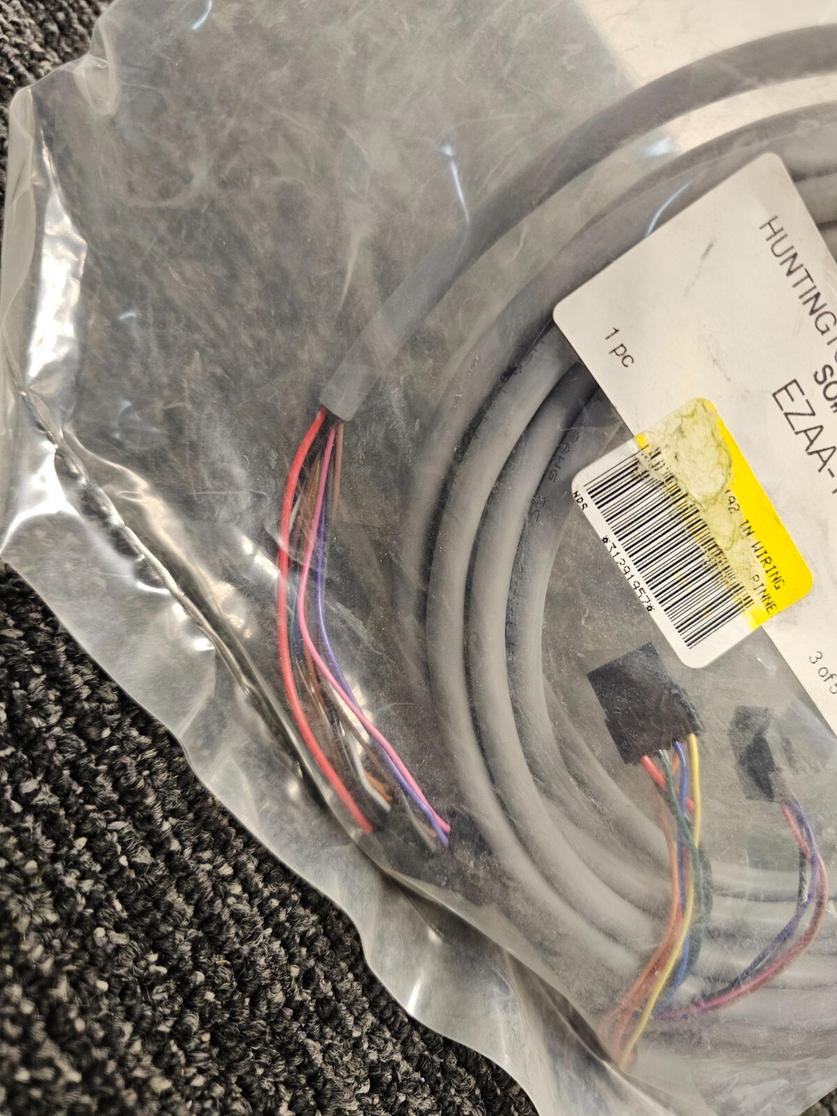 (QTY 2) Huntington Hardware 0320443 EZAA-192-1 QC-C1500 Wire Harness