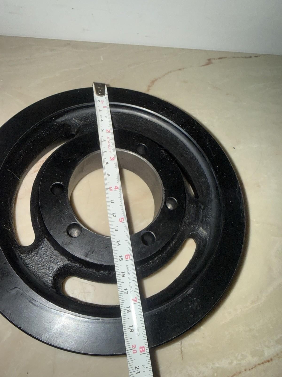 Maurey variable pitch 4 -groove cast iron sheave pulley, model 43V8.0SK