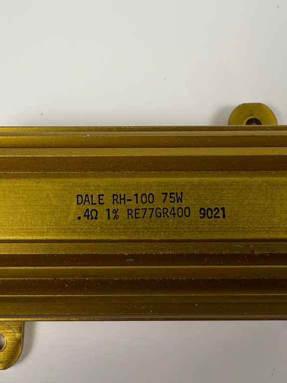 Dale RH-100 75W 0.4 Ohm 1% Power Resistor RE77GR400 Chassis Mount