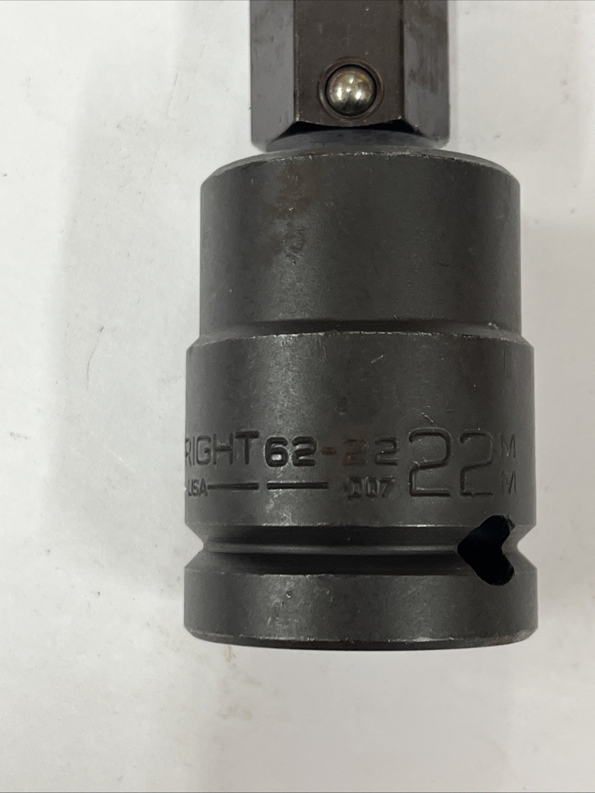 WRIGHT 62-22MM – 3/4″ Drive Hex Bit 22MM Metric Imp. Socket BUY IT NOW OBO