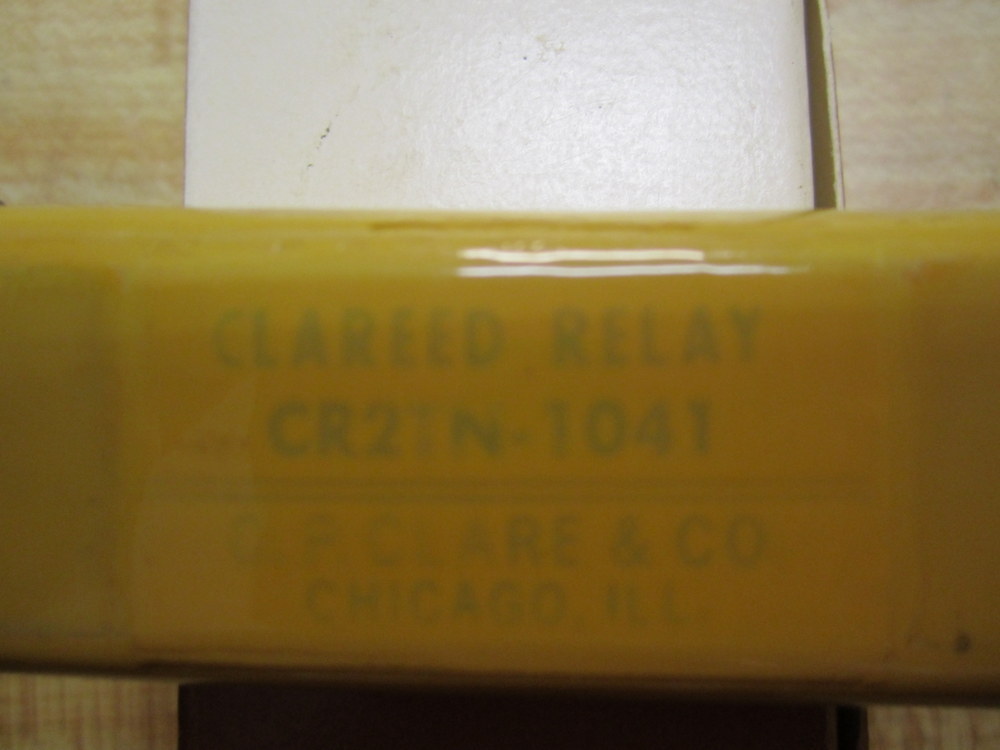 C.P. Clare & CR2TN-1041 Clareed Relay CR2TN1041