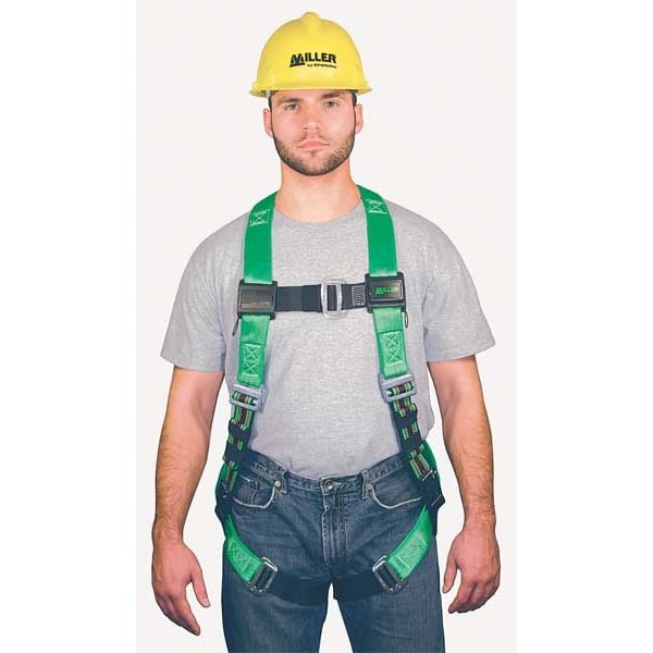 Miller P950/Ugn Duraflex Python(R) Full Body Harness, L/Xl, 400 Lb., Mating