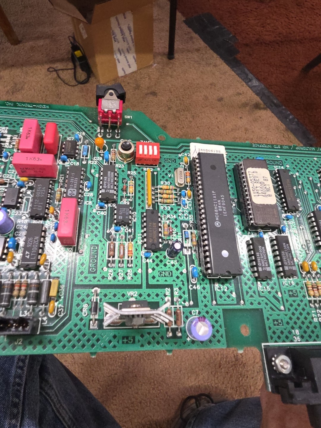 Weigh-Tronix NCI POS 4000-1 Scale Control Board PCB Multidrop Interface