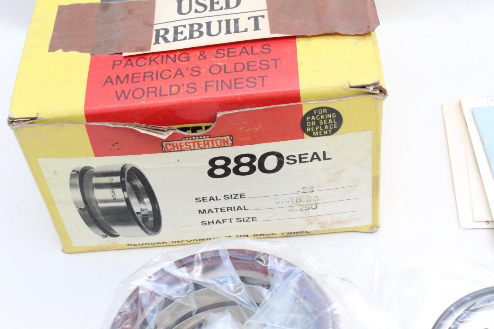CHESTERTON 53019, 880 SEAL 3.250″, CARB/SS
