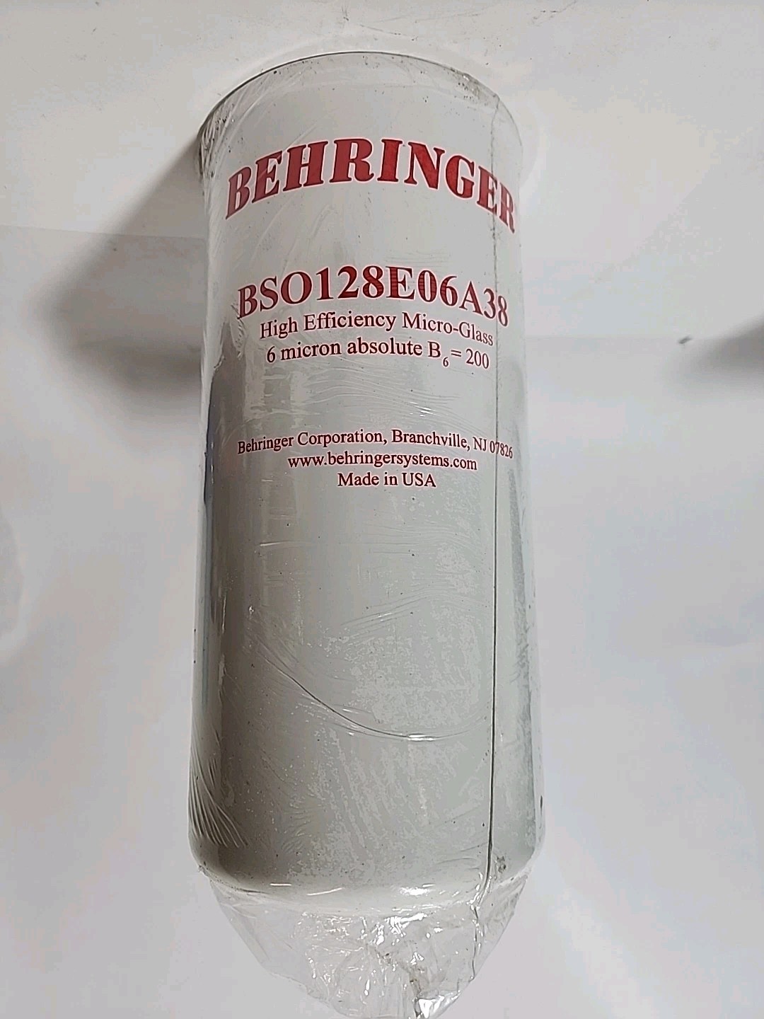 New Behringer Filter BS0128E06A38