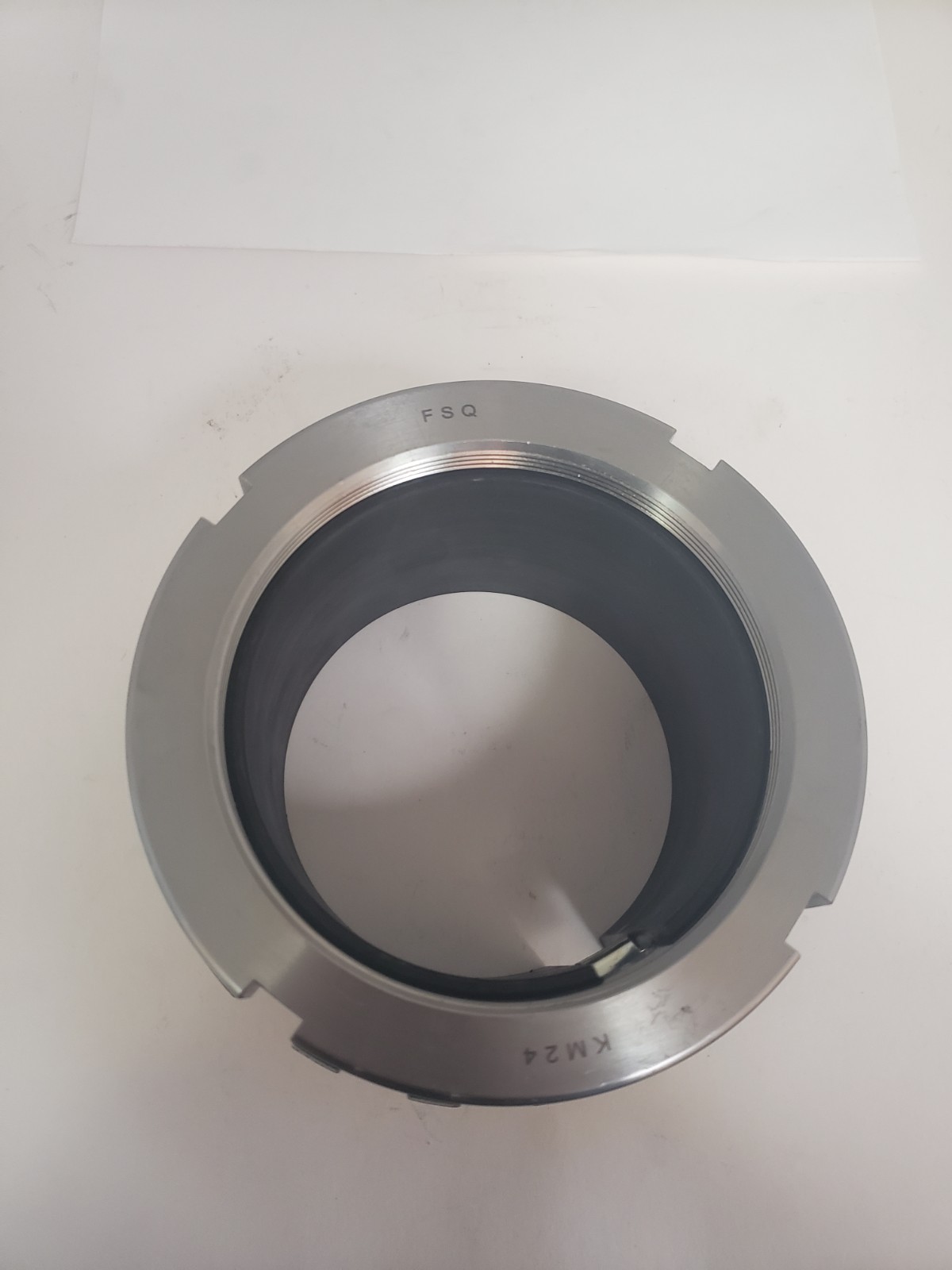 FSQ KM24 LOCKING NUT AND ADAPTER SLEEVE 120x155x20mm, NIB