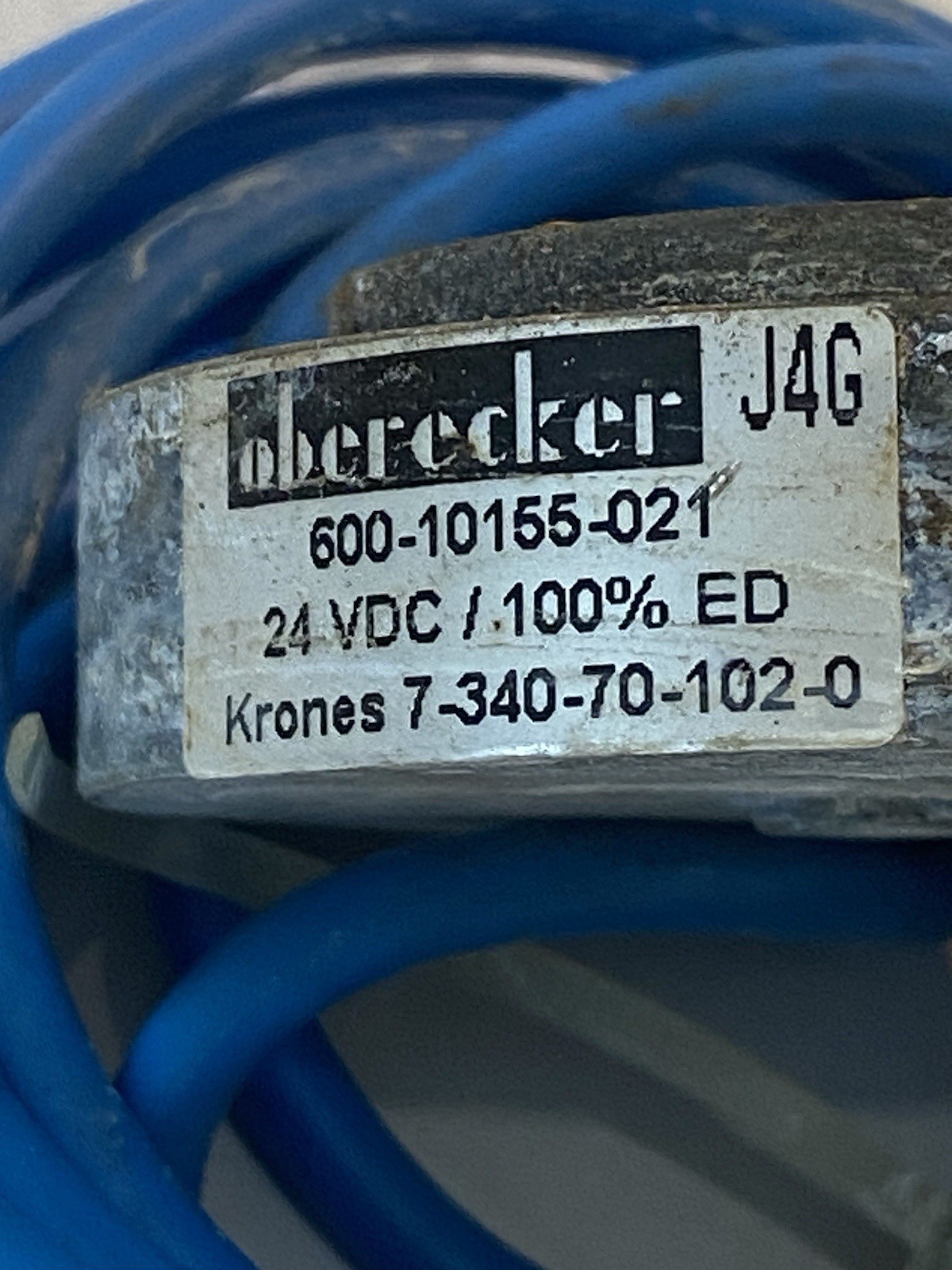 OBERECKER 600-10155-021 KRONES 7-340-70-102-0 24VDC Load Cell