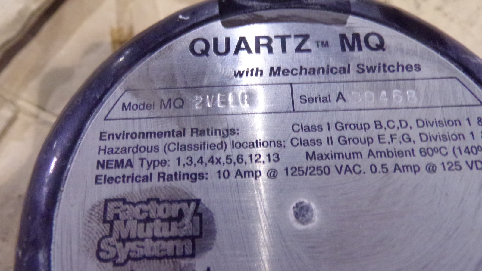 Stonel Quartz MQ 2VE1R Head *FREE SHIPPING*