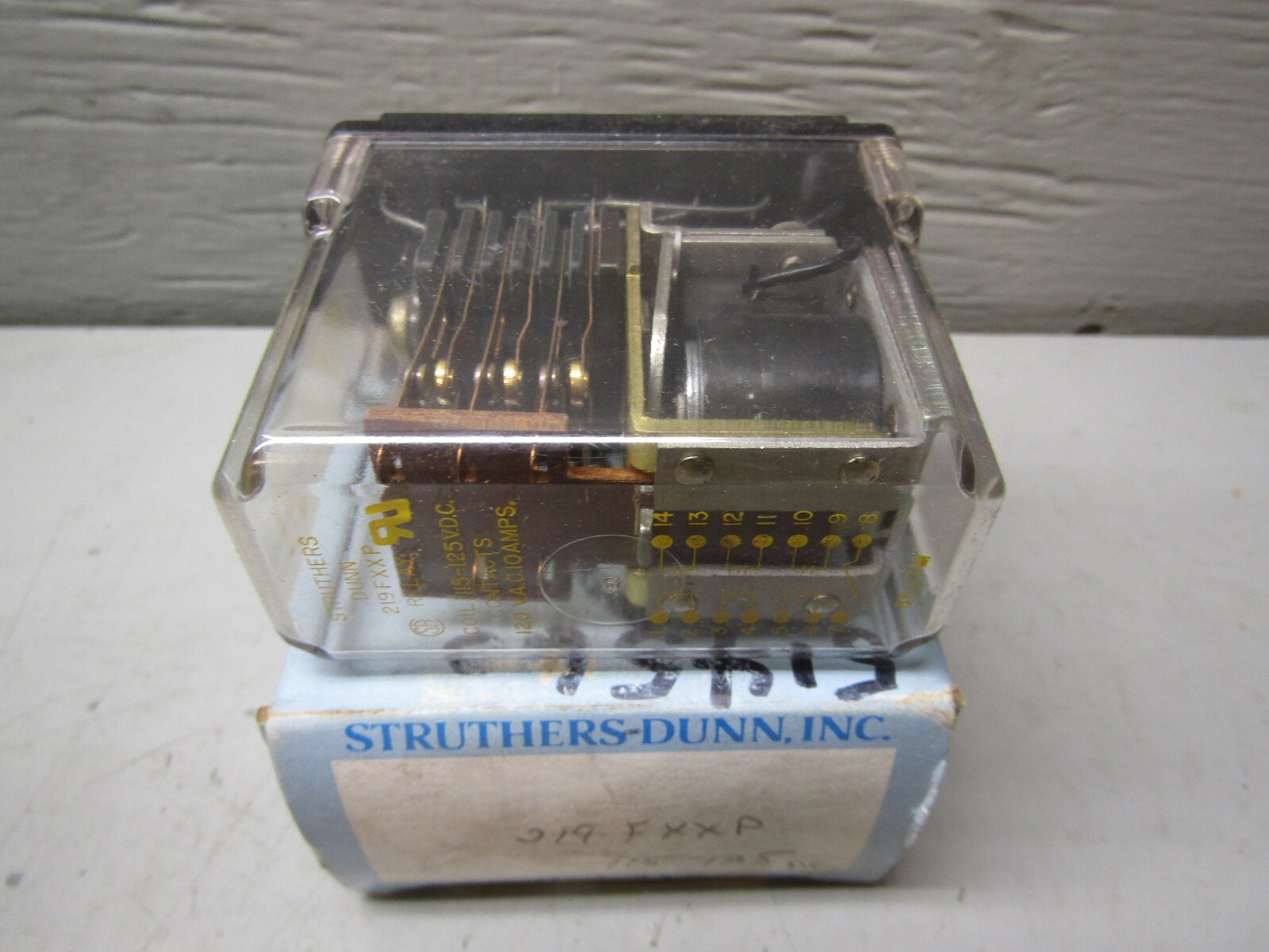 Struthers-Dunn 219FXXP Relay 125VDC
