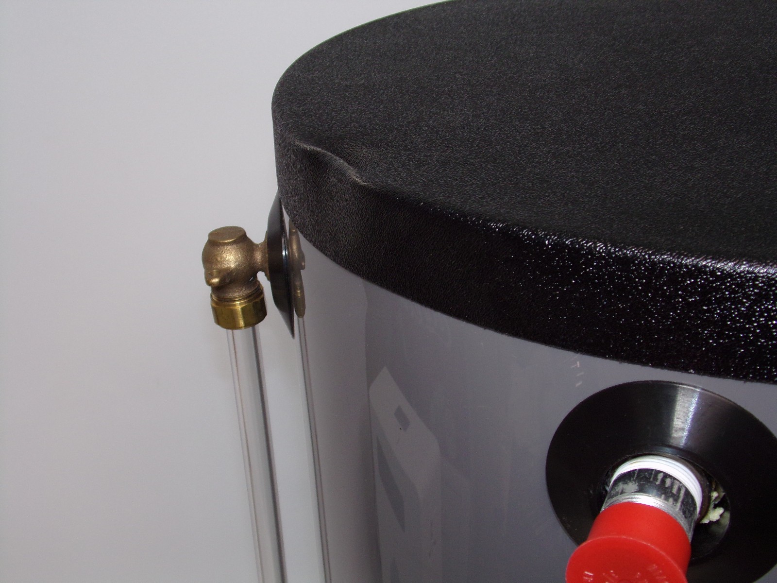 AET Thermomiser DB-15SS Stainless Steel Drainback Reservoir Tank w/ Sight Glass