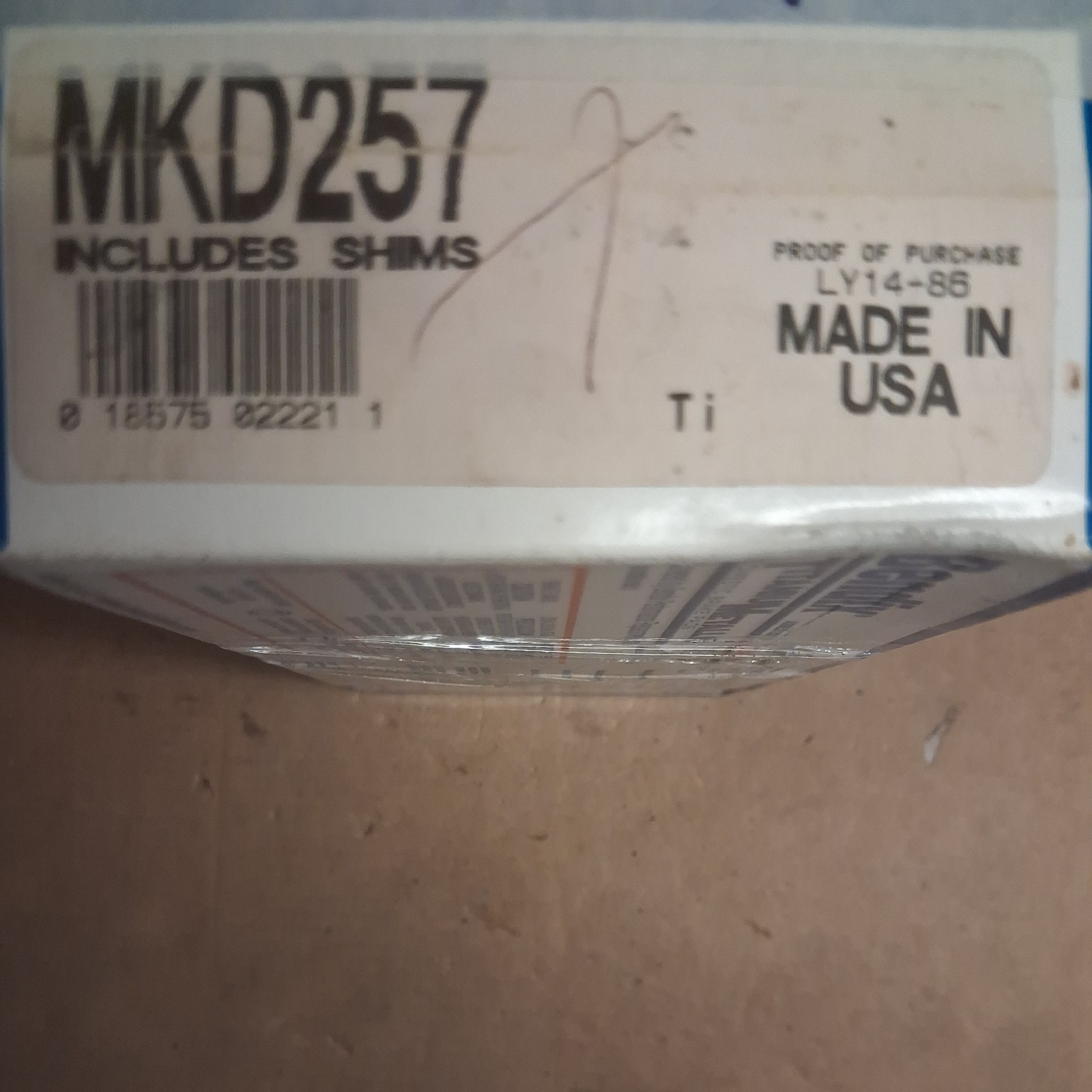 front metalic Brake Pads Bendix MkD257 84-91Ford Escort, 84-94 Tempo, Mercury