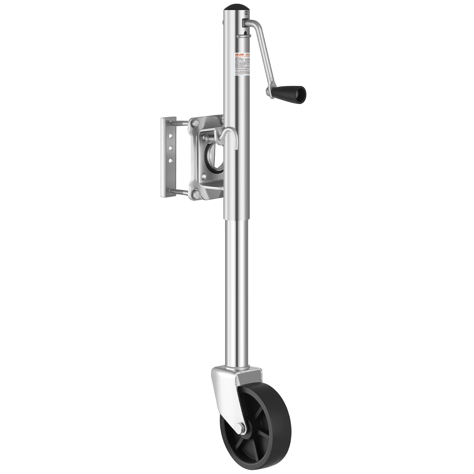 Heavy Duty Trailer Jack 1000 lbs Swivel Wheel Boat RV Utility Trailer Lift