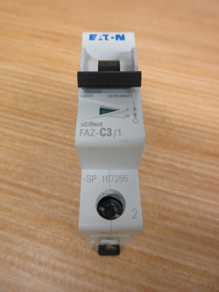 Eaton FAZ-C3/1-SP 3A Circuit Breaker 167255
